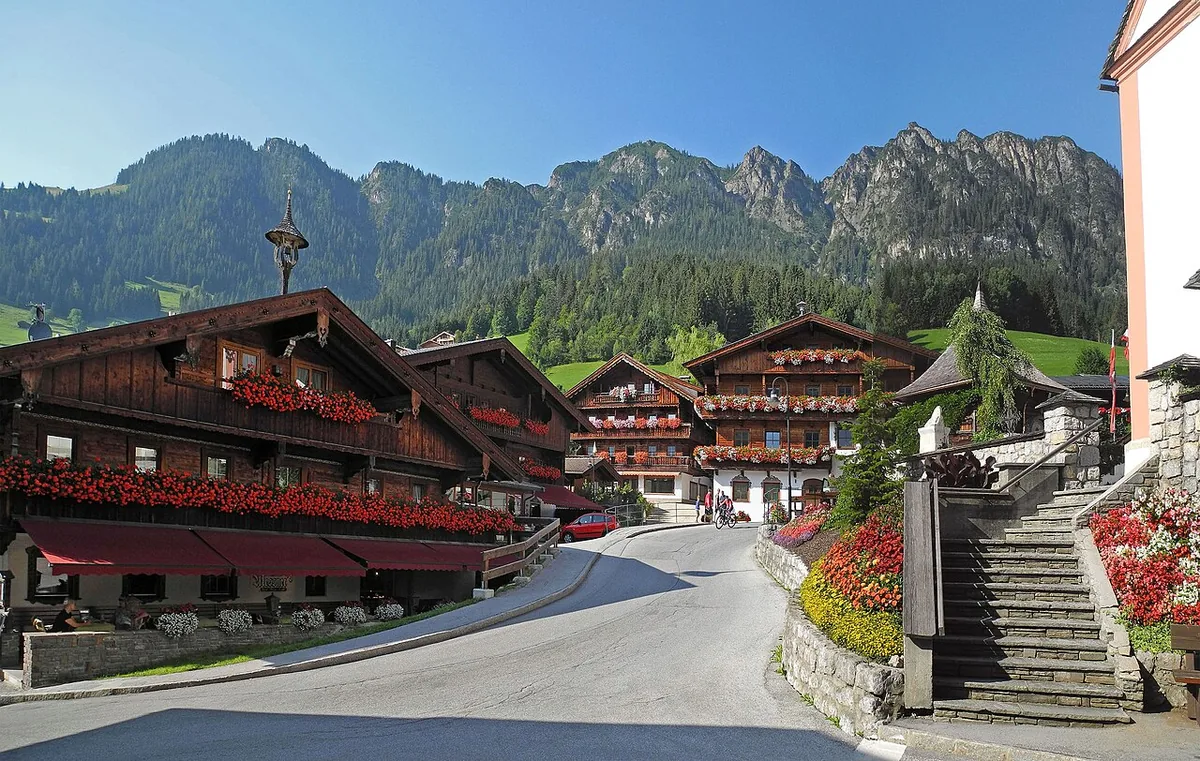 Alpbach, Österreich.
